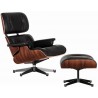 LOUNGE CHAIR & OTTOMAN / Cuero - Fab. Italia