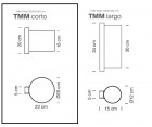 Lámpara de pie TMM - Fab. Italia