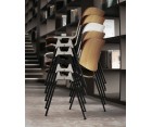 Silla CASTELLI DSC 106 / Piel - Fab. Italia