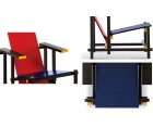 Sillón 635 RED and BLUE - Fab. Italia.