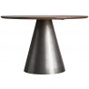 Mesa comedor SATURNO KERAMIK / Titanio - Fab. Italia
