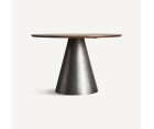 Mesa comedor SATURNO KERAMIK / Titanio - Fab. Italia