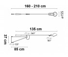 Lámpara de pared 265