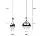 Lámpara suspendida LAVA DROPS / GOTA DE LAVA - Fab. Italia