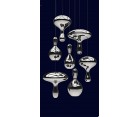 Lámpara suspendida LAVA DROPS / GOTA DE LAVA - Fab. Italia