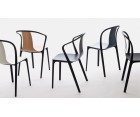 Silla BELLEVILLE BOUROULLEC ARMCHAIR / Inyectado - Fab. Italia