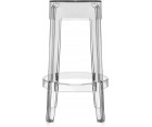 Taburete CHARLES GHOST 65 / Policarbonato inyectado - Fab. Italia