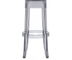 Taburete CHARLES GHOST 75 / Policarbonato inyectado - Fab. Italia