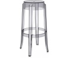 Taburete CHARLES GHOST 75 / Policarbonato inyectado - Fab. Italia