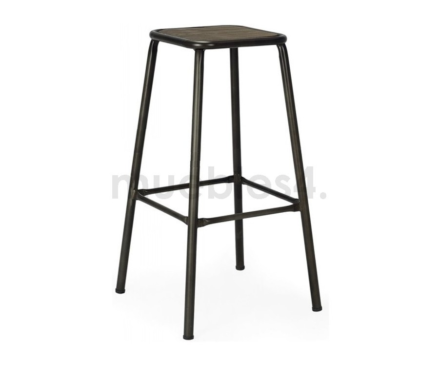 Taburete vintage NYC - Alto