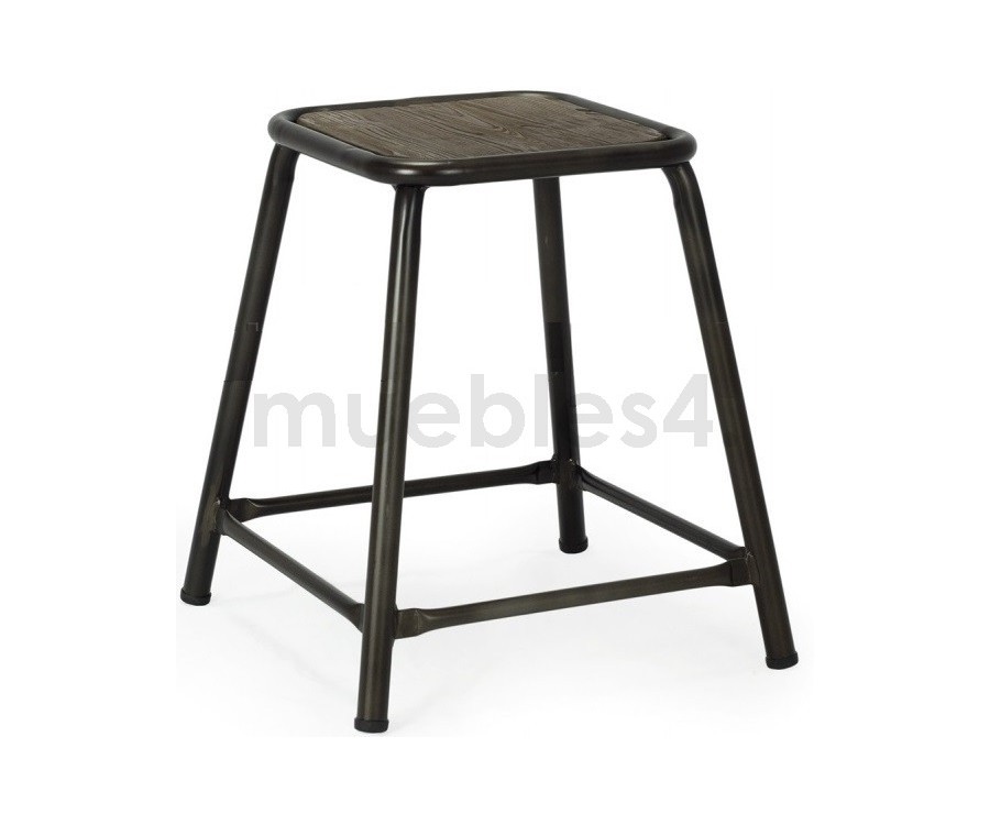 Taburete vintage NYC - Bajo