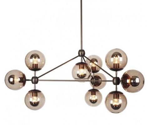 Lámpara suspendida MODO CHANDELIER 10 GLOBES