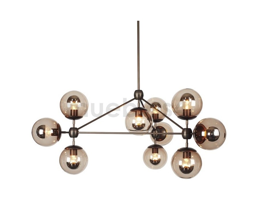 Lámpara suspendida MODO CHANDELIER 10 GLOBES