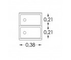 Contenedor COMPONIBILI - 2 modulos