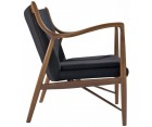 Sillón FINN JUHL 45 - Nogal americano - Máxima calidad