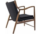Sillón FINN JUHL 45 - Nogal americano - Máxima calidad