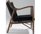 Sillón FINN JUHL 45 - Nogal americano - Máxima calidad