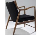 Sillón FINN JUHL 45 - Nogal americano - Máxima calidad