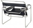 Sillón WASSILY - Cuero - Alta calidad