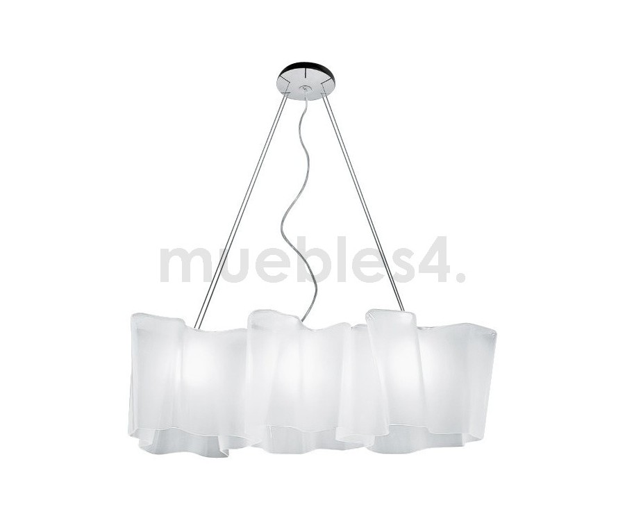 Lámpara suspendida LOGICO TRIPLE LINEAR