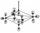 Lámpara suspendida MODO CHANDELIER 15 GLOBES - Acero