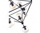 Lámpara suspendida MODO CHANDELIER 15 GLOBES - Acero