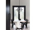 Lámpara suspendida MODO CHANDELIER 15 GLOBES - Acero