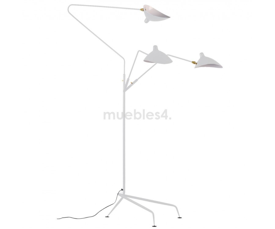 Three-Arm Floor Lamp